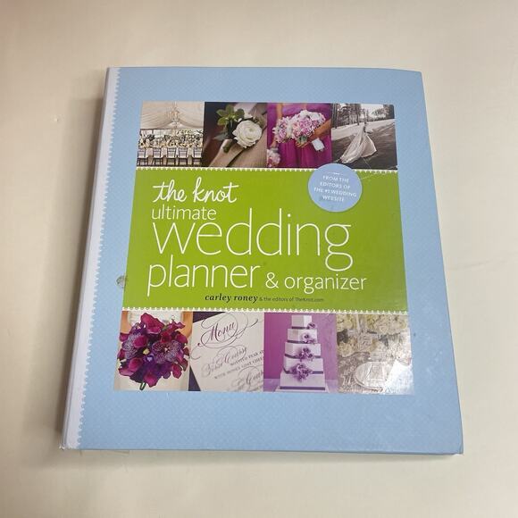 The Knot Ultimate Wedding Planner Organizer [binder edition] by Carley Roney - Picture 1 of 5